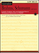 BRAHMS SCHUMANN AND MORE LOW BRASS CD ROM cover